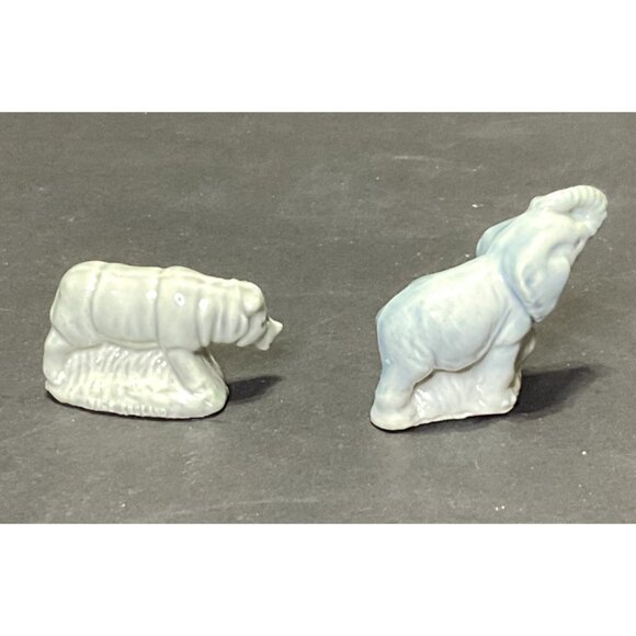 RHINO ELEPHANT WADE WHIMSIES RED ROSE TEA RETIRED 1980s SAFARI CERAMIC FIGURINES - Picture 2 of 3